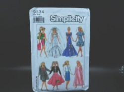 barbie pattern fabric 9334